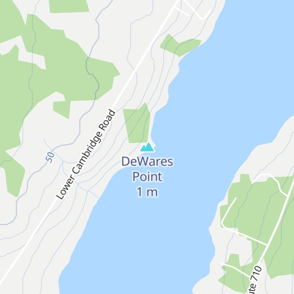 Map of DeWares Point