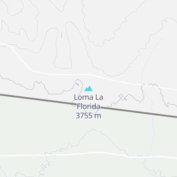 Map of Loma La Florida
