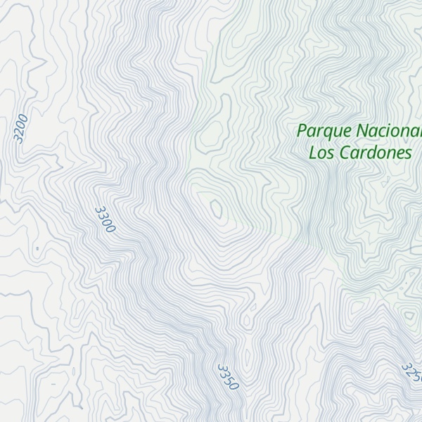 Map of Cerro Abra Blanca