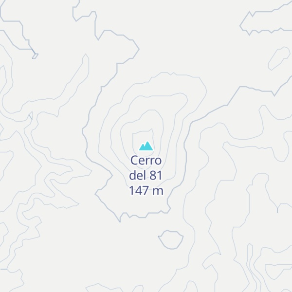 Map of Cerro del 81