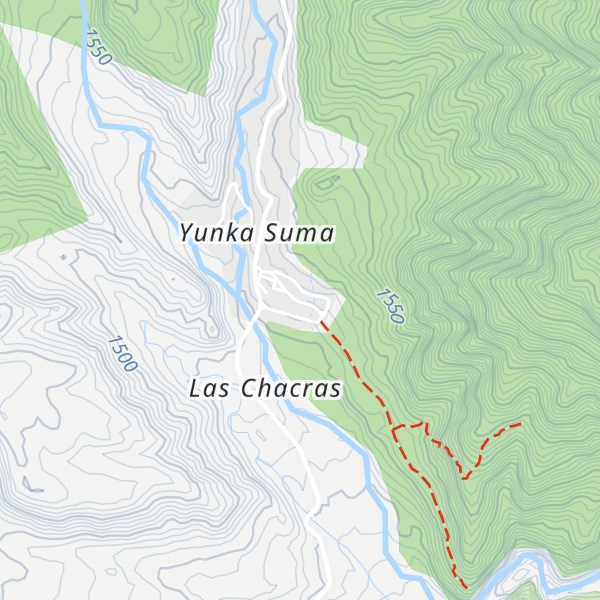 Map of Cabañas Valle Hermoso