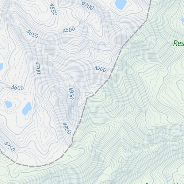 Map of Cerro de La Laguna Verde