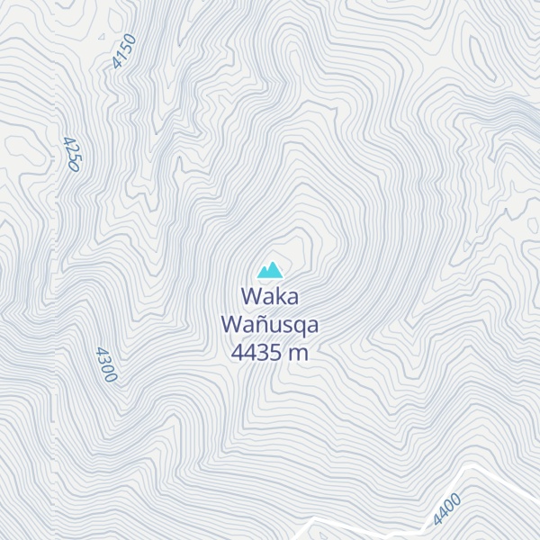 Map of Waka Wañusqa