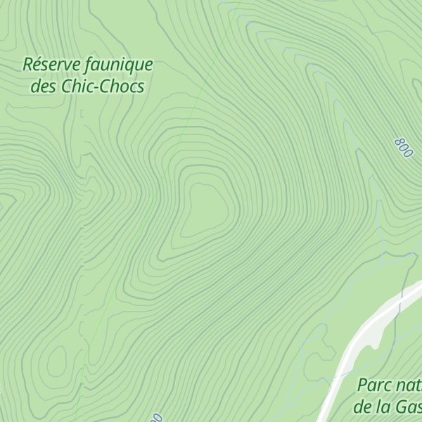 Map of Montagne de Cristal