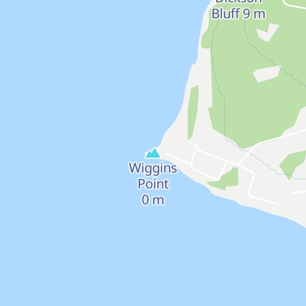 Map of Wiggins Point