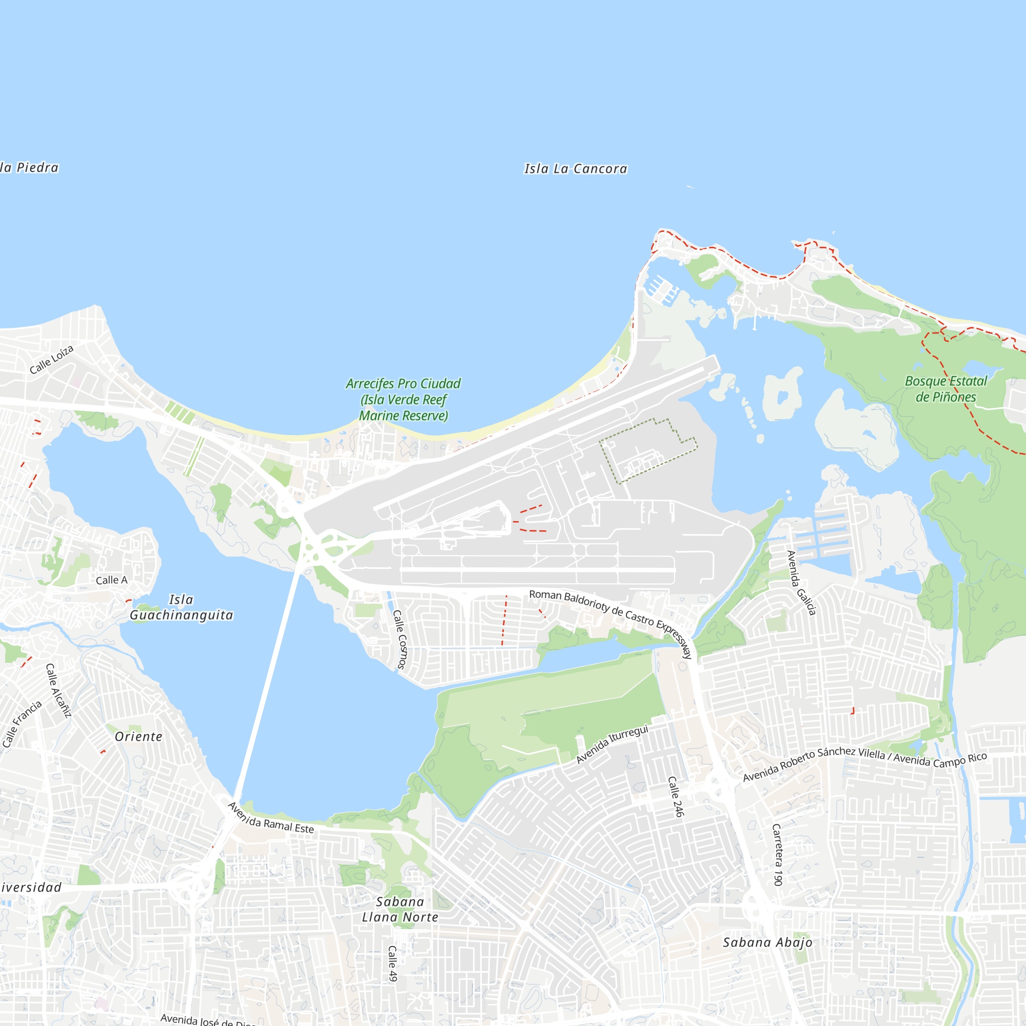 Puerto Rico Tourism Information Center map