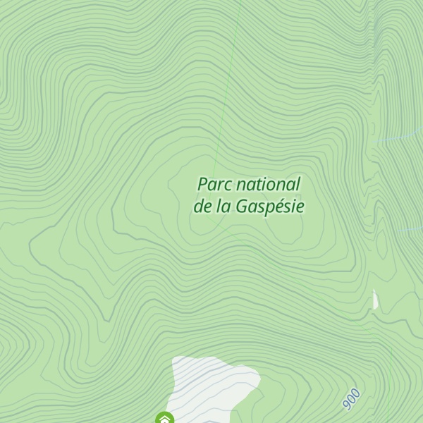 Map of Petit mont Sainte-Anne