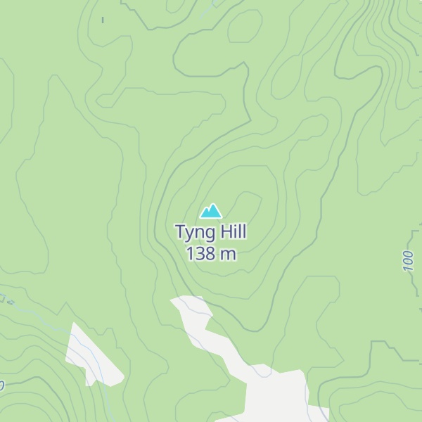 Map of Tyng Hill