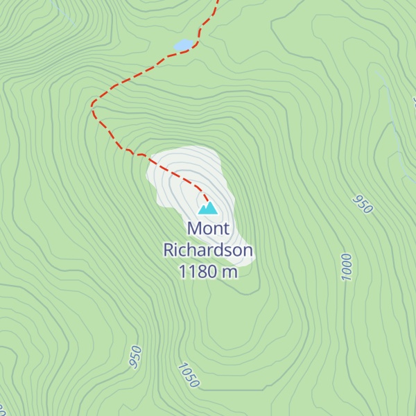 Map of Mont Richardson