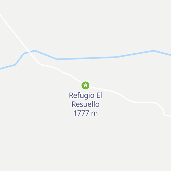 Map of Refugio El Resuello