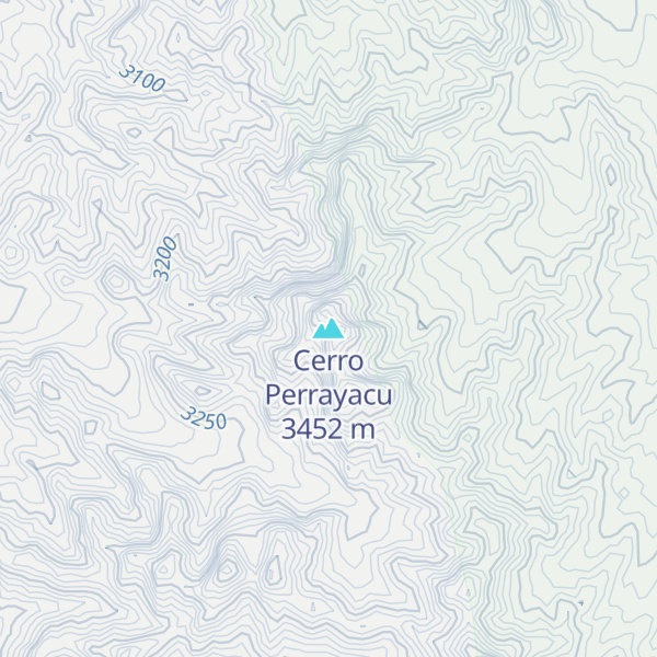 Map of Cerro Perrayacu