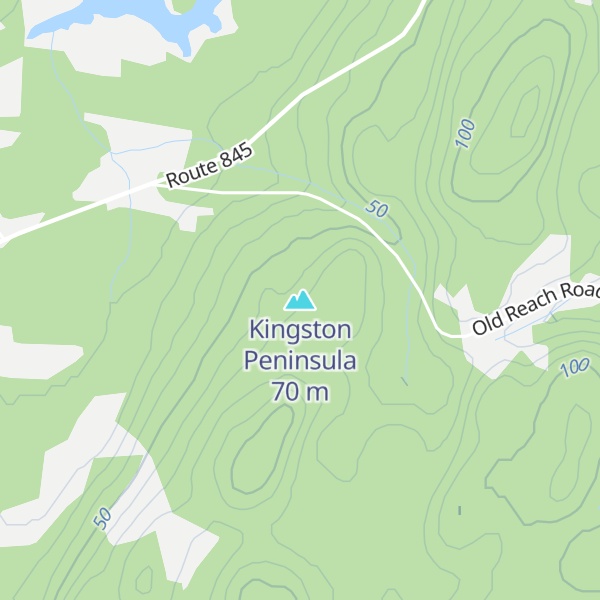 Map of Kingston Peninsula
