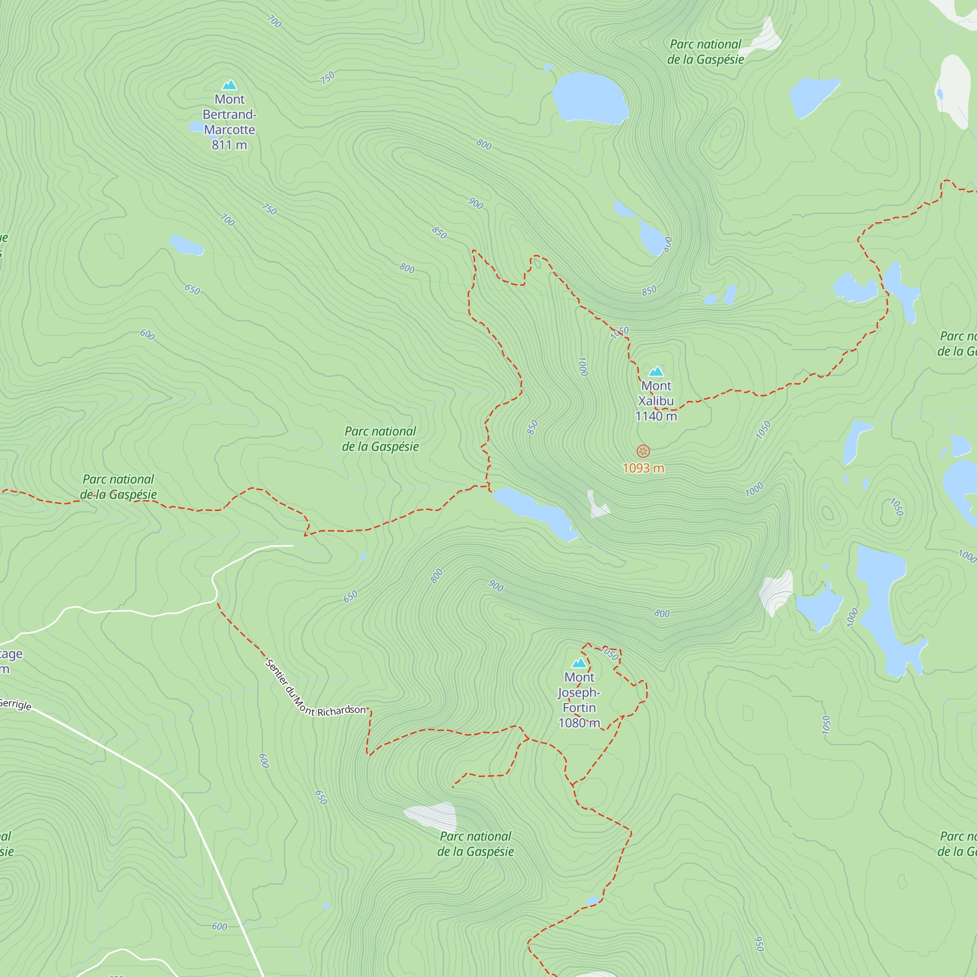 Le Pergélisol map