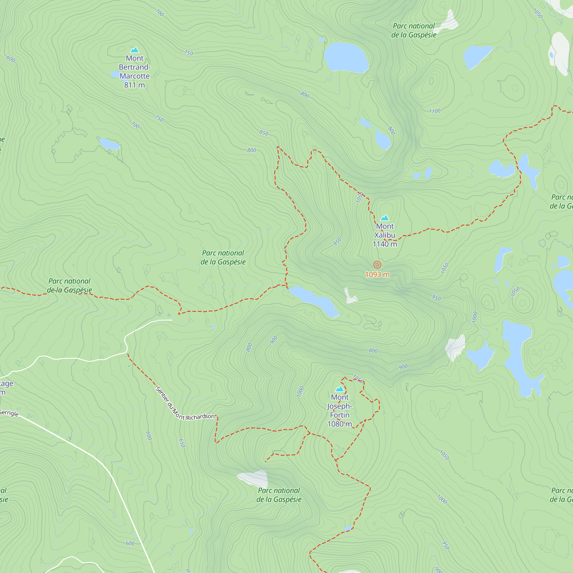 Le Pergélisol map