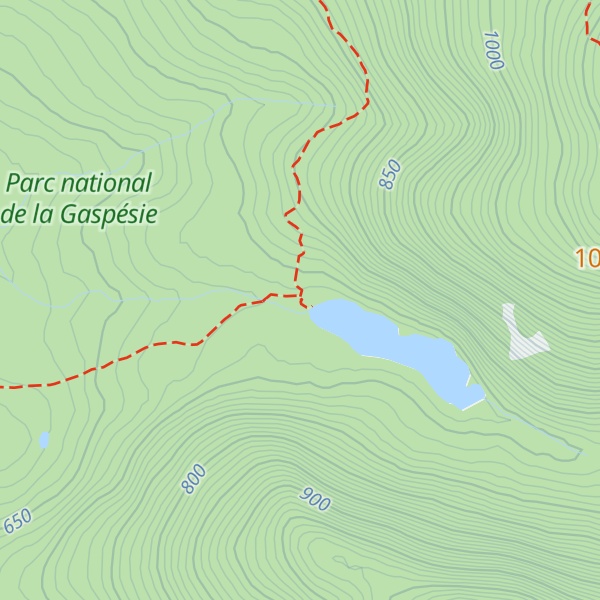 Map of Le Pergélisol