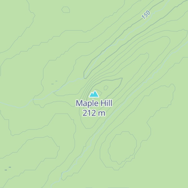 Map of Maple Hill