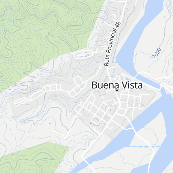 Map of Cabañas Portal del Nevado