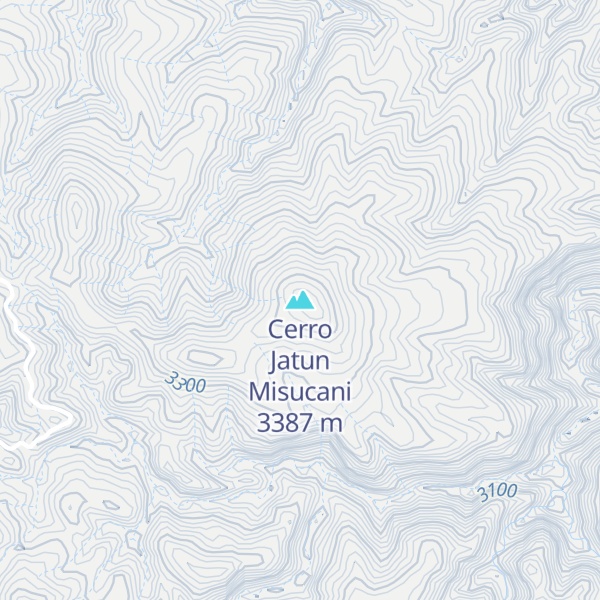 Map of Cerro Jatun Misucani