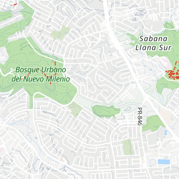 Map of Montes de Hatillo