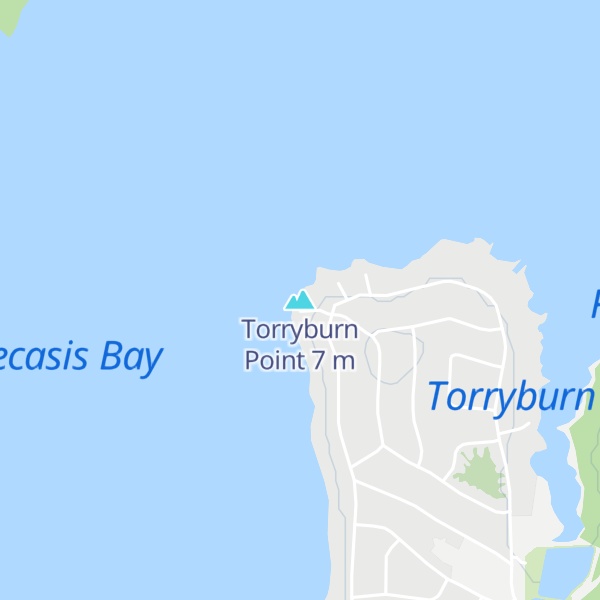 Map of Torryburn Point