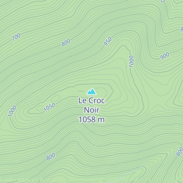 Map of Le Croc Noir