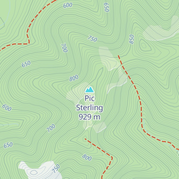 Map of Pic Sterling