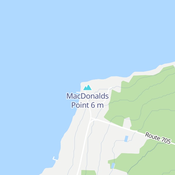 Map of MacDonalds Point