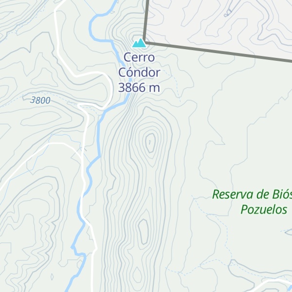 Map of Cerro Santa Catalina
