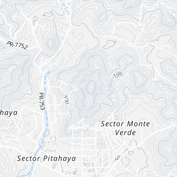 Map of Cerro Boca del Infierno