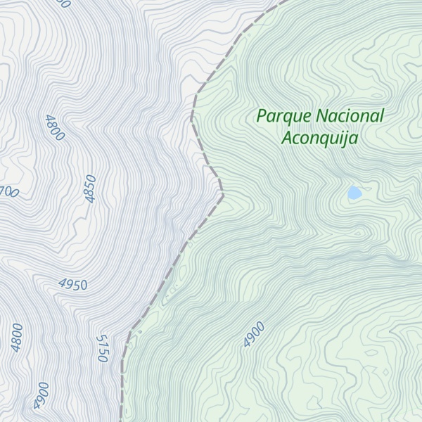 Map of Cerro de la bolsa