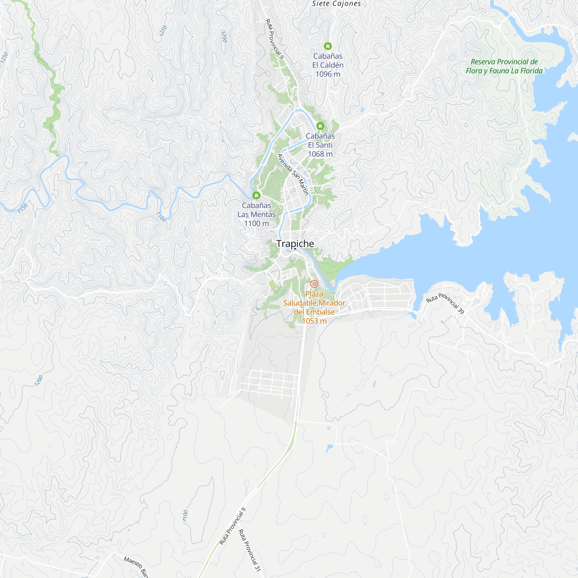 Cabañas Onda Verde map