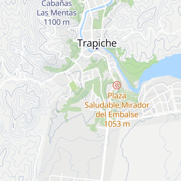 Map of Cabañas Onda Verde