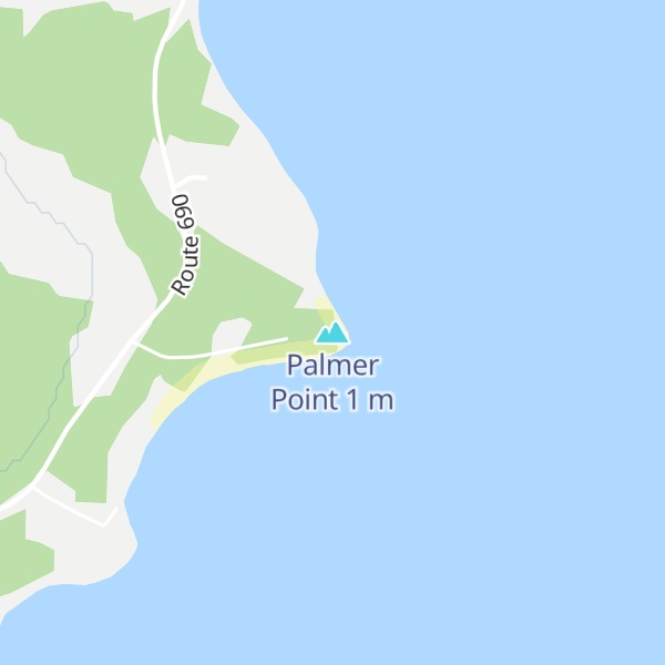 Map of Palmer Point
