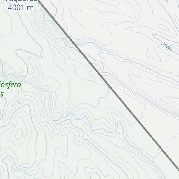 Map of Cerro Grande