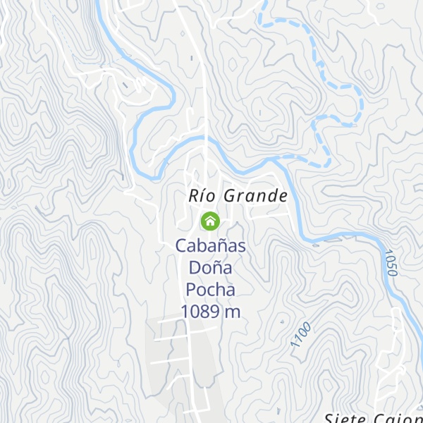 Map of Cabañas Barbero