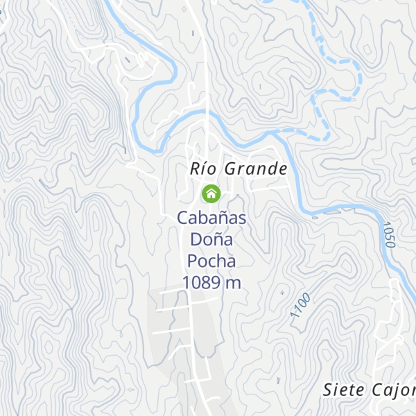 Map of Cabañas El Remanso Del Pato