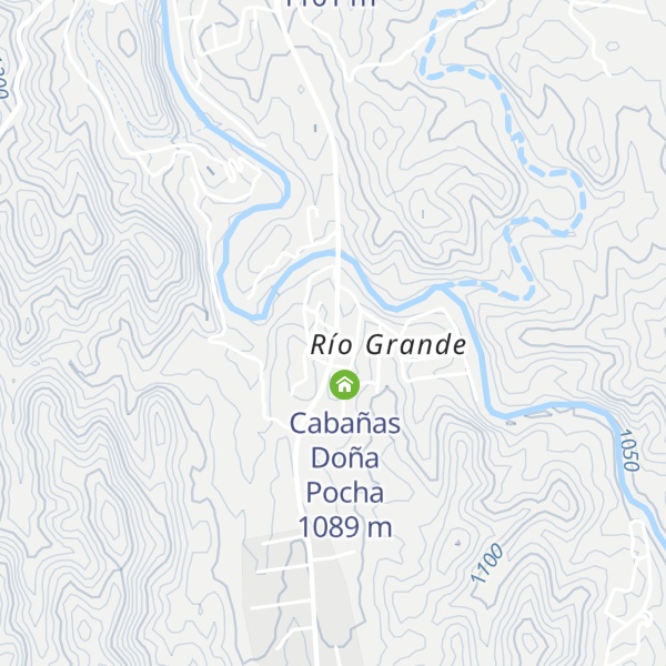 Map of Cabañas La Fuente
