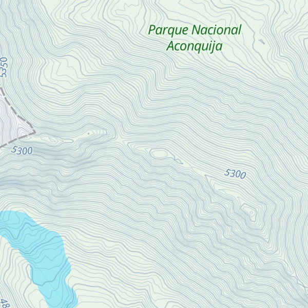 Map of Nevado de El Clavillo