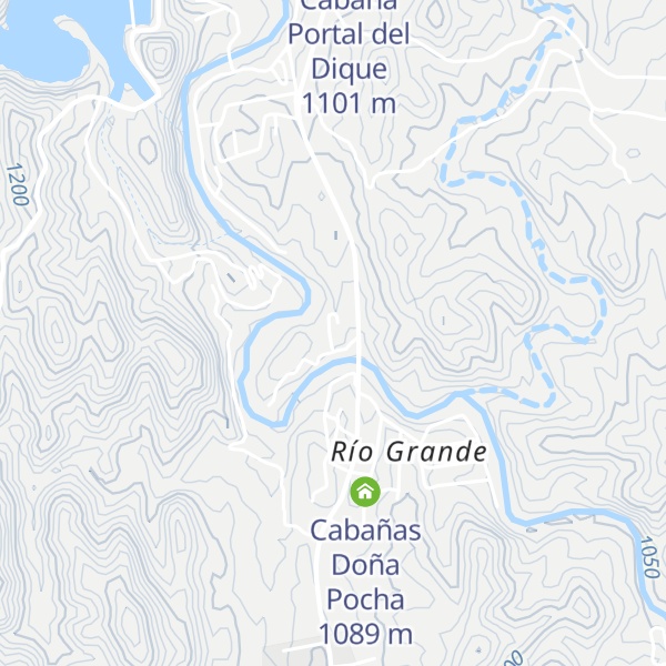Map of Cabañas La Gruta