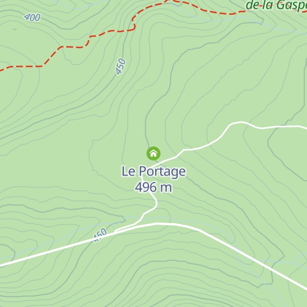 Map of Le Portage