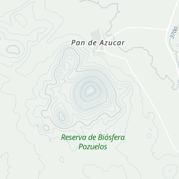 Map of Cerro Pan de Azúcar