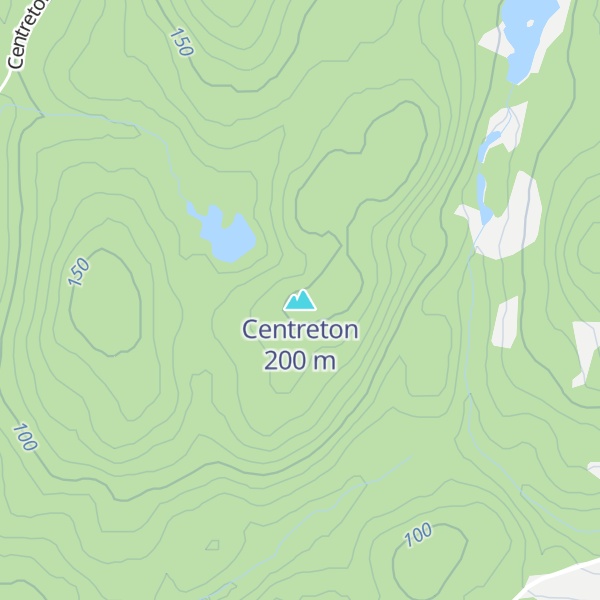 Map of Centreton