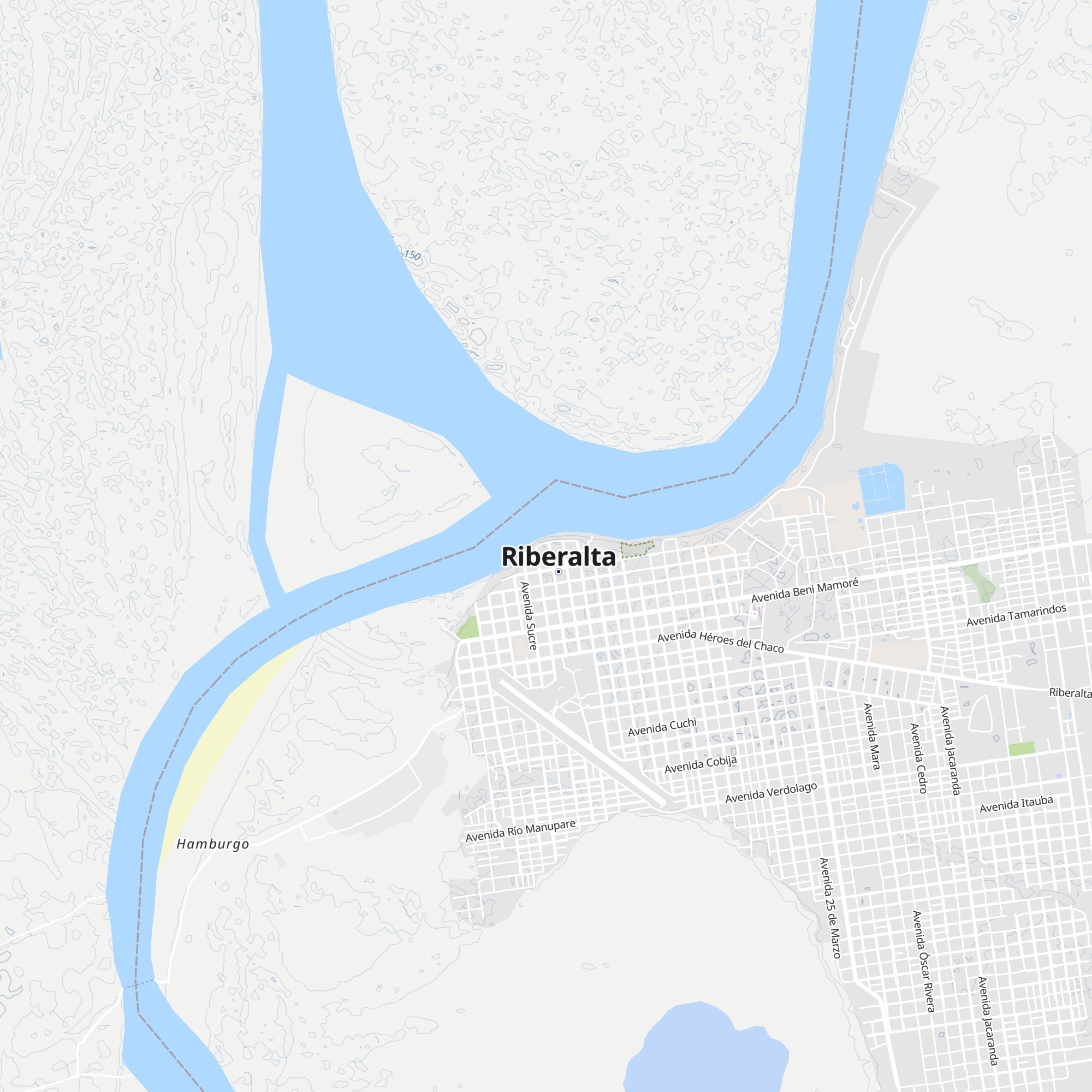 Cabaña Blacutt map