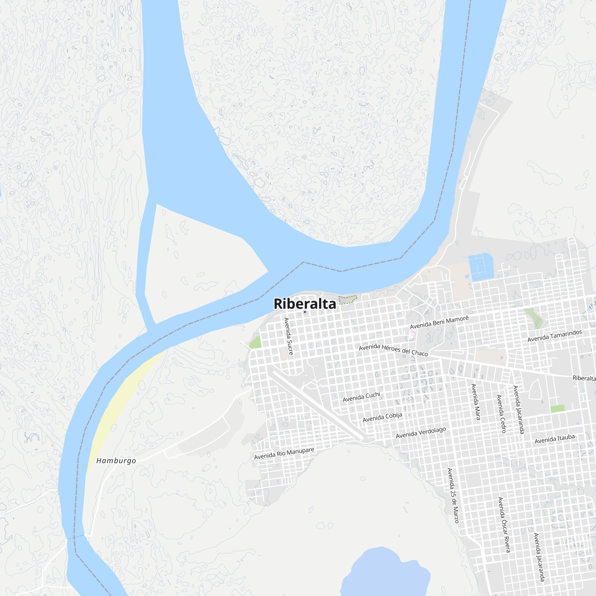 Cabaña Blacutt map
