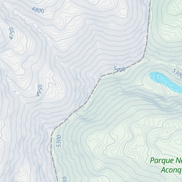Map of Cerro de las Minas