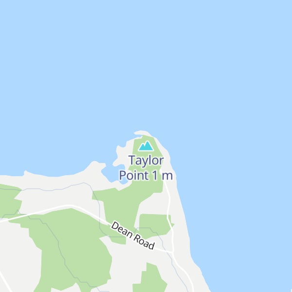 Map of Taylor Point