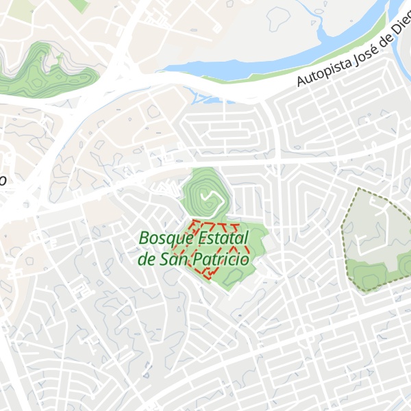 Map of Montes de San Patricio