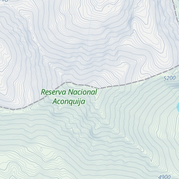 Map of Cerro del Bolsón