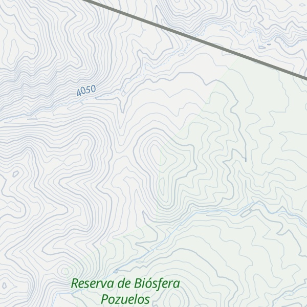 Map of Cerro Ciênagas