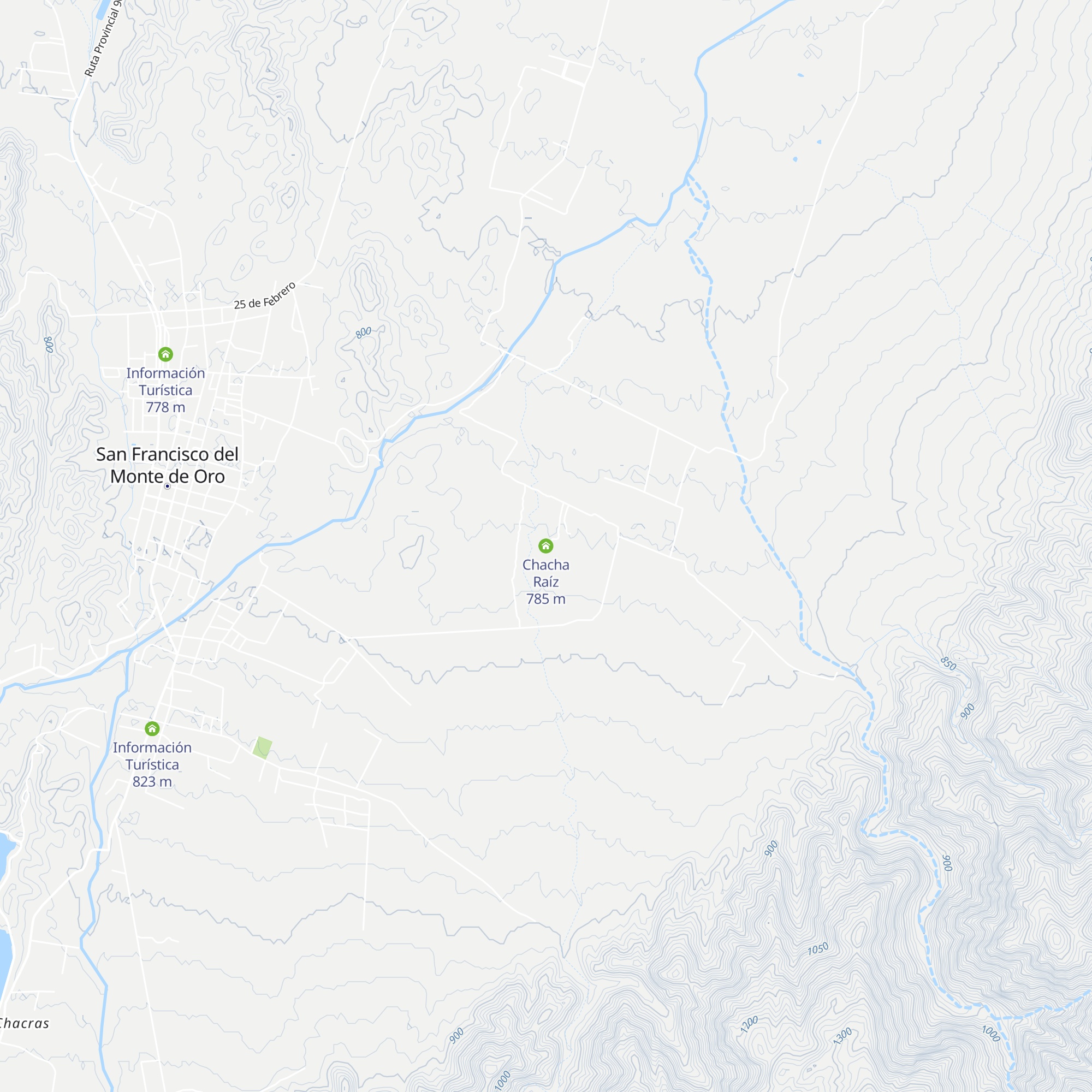 Chacha Raíz map